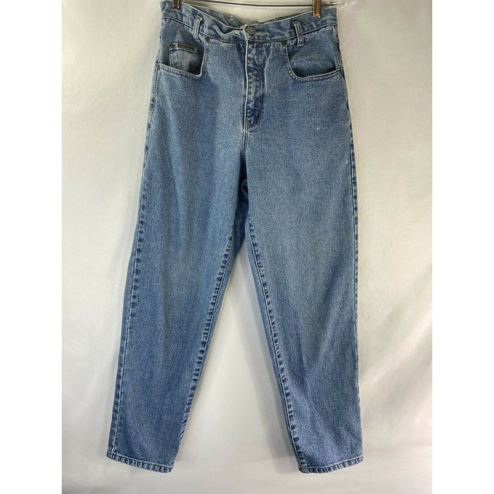 NY Jeans Light Wash Blue Denim Jeans Size 10 Slouc